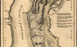 1777 Fort Washington Map